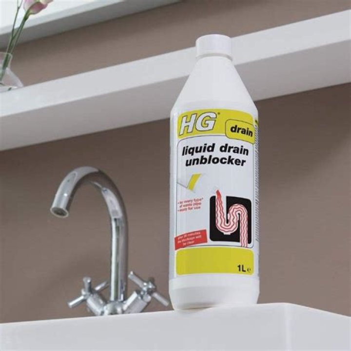 What liquid unblocks sinks?