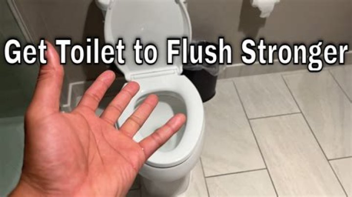What makes a Kohler toilet have a stronger flush?