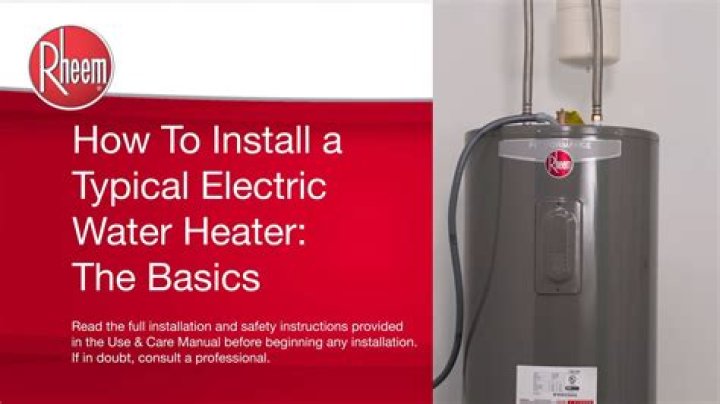 What makes a Rheem electric water heater so good?