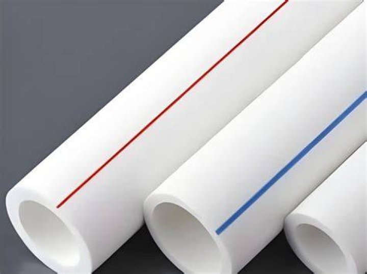 What pipe is used to a hot and cold water supply?