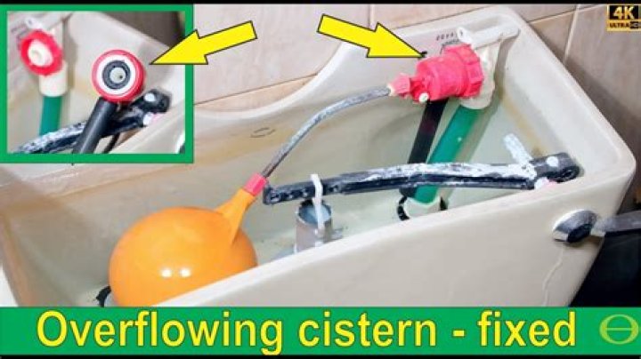 What prevents the toilet bowl from overfilling?