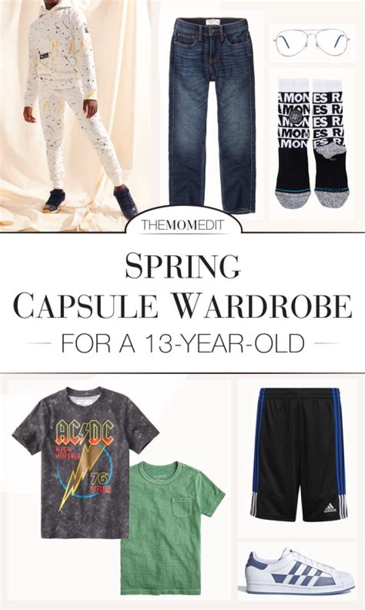 What should a 13 year old be wearing?