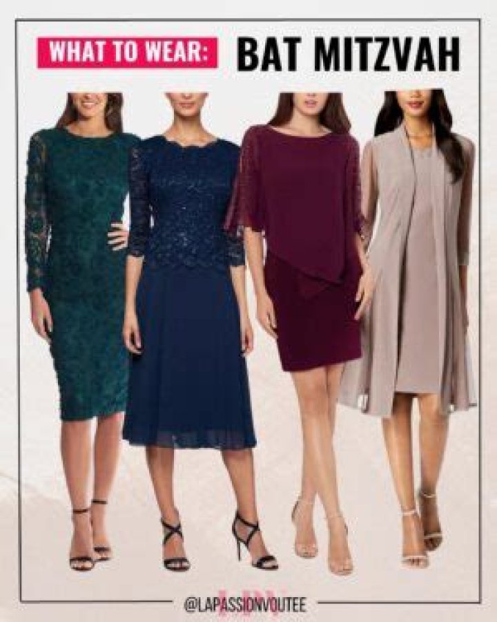 What should a teenager wear to a bat mitzvah?