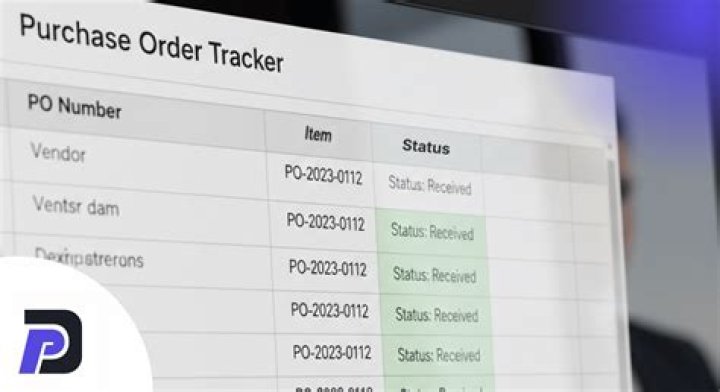 What should be included in a purchase order?