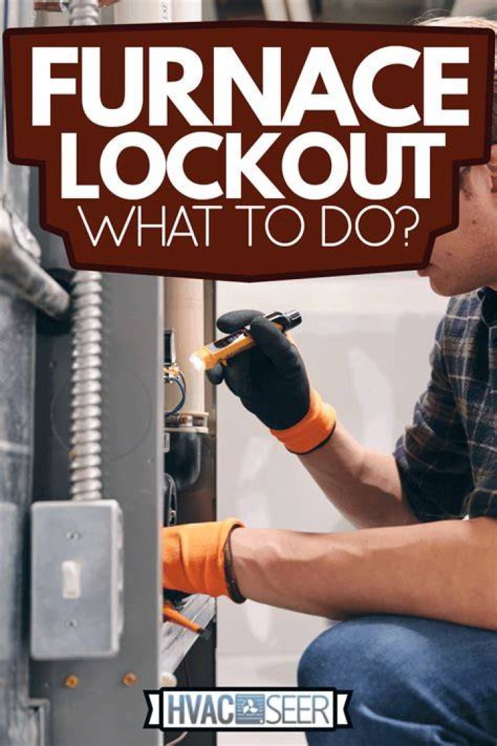 What should I do if my furnace is in lockout mode?