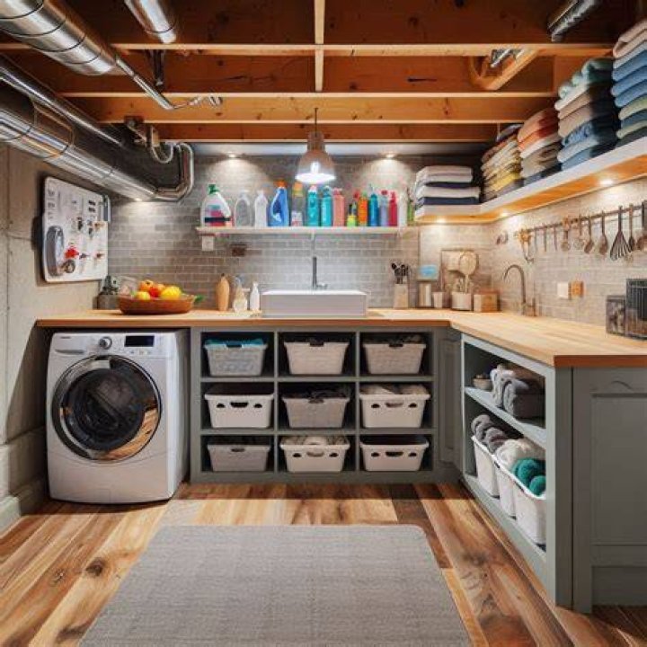 What should I do with my basement laundry room?