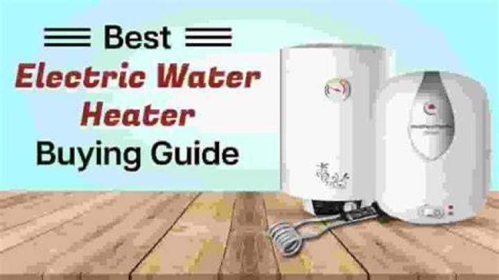 What should I look for when buying an electric water heater?