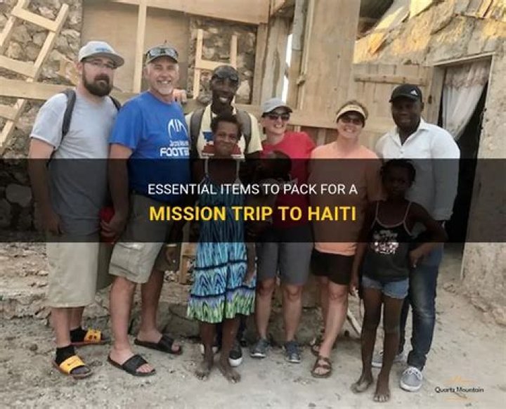 What should I pack for Haiti?
