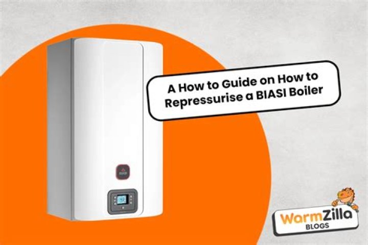 What should pressure be on Biasi boiler?