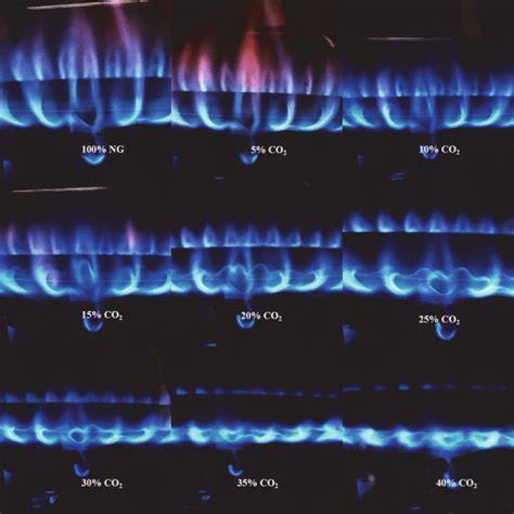 What should the flame look like on a gas water heater?