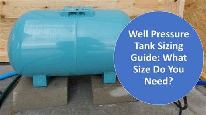 What size pressure tank do I need for a shallow well?