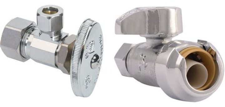 What size shut off valve for bathroom faucet?