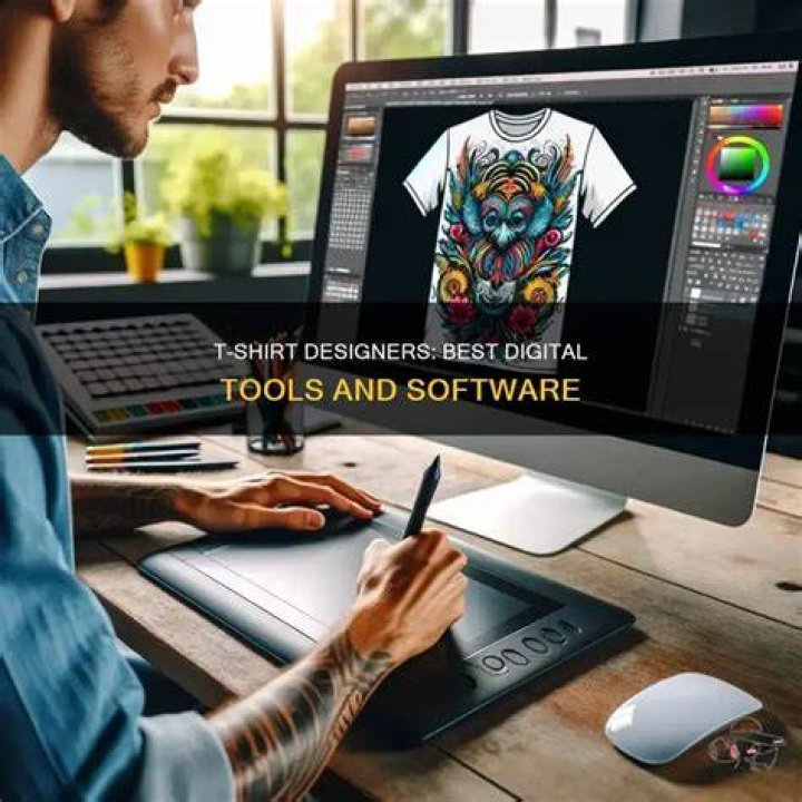 What software do t-shirt designers use?