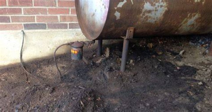 What to do if oil tank is leaking?