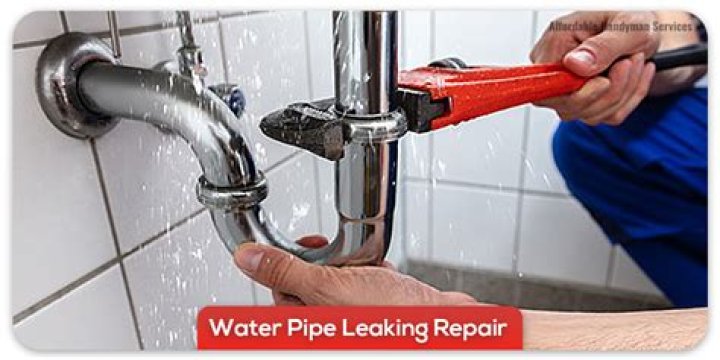 What to do if water pipe is leaking?