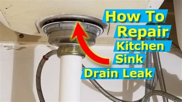 What to do if you have a leak in your sink drain?