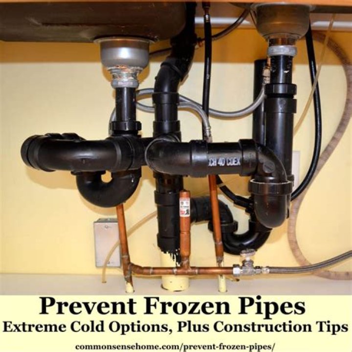 What to do if your kitchen sink pipes are frozen?