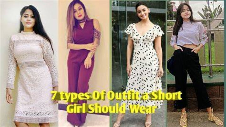 What type of dress should a short girl wear?