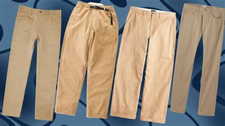 What type of fabric are khaki pants?