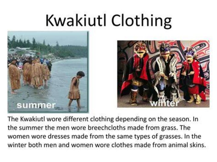 What was the Kwakiutl clothing?