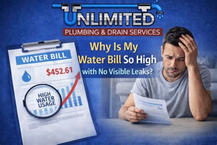 What was the problem with my water bill?