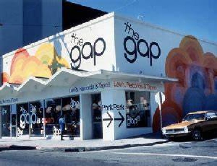 When did the first Gap store open?