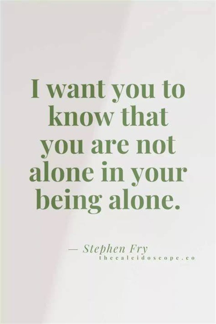 When do you know someone should not be living alone?