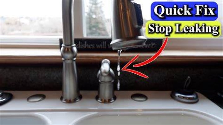 When do you turn on the faucet do you get a leak?