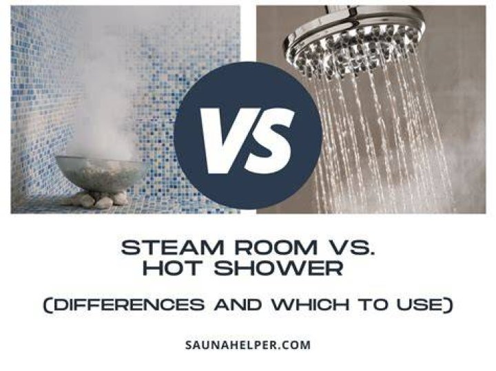 When does water turn to steam in a steam shower?