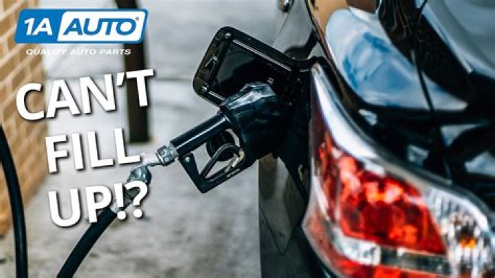 When I fill up with gas it keeps stopping?