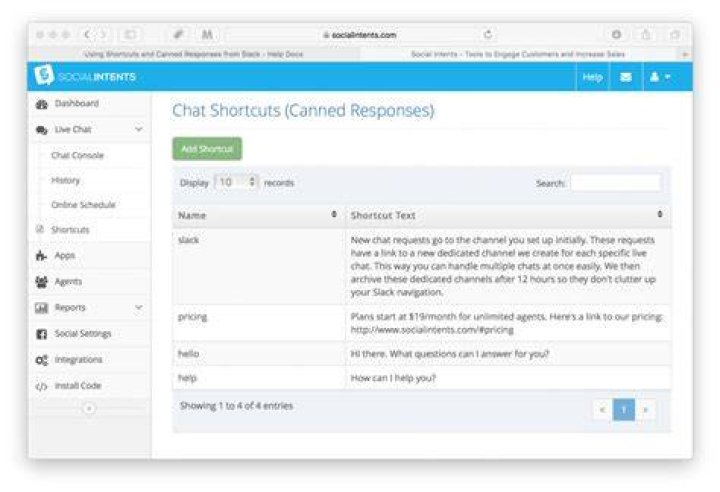 When to use canned responses in live chat?