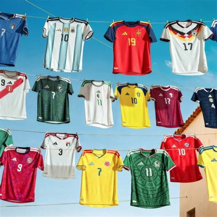 Where are Adidas football shirts manufactured?