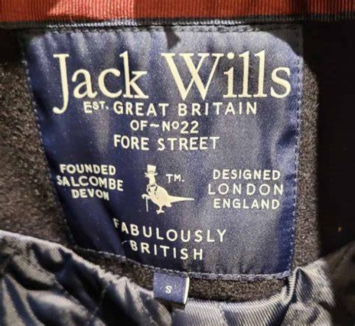 Where are Jack Wills clothes manufactured?