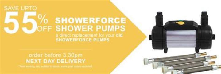 Where can I buy a showerforce power shower?