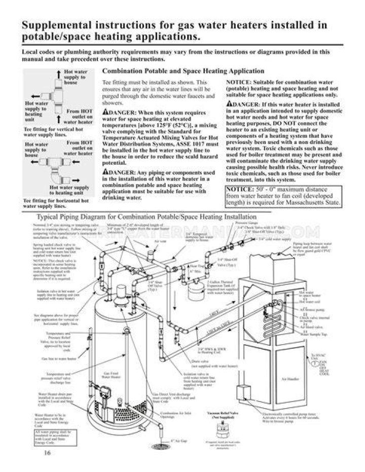 Where can I find the Rheem water heater manual?