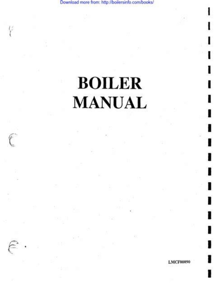 Where can I get a boiler manual for free?