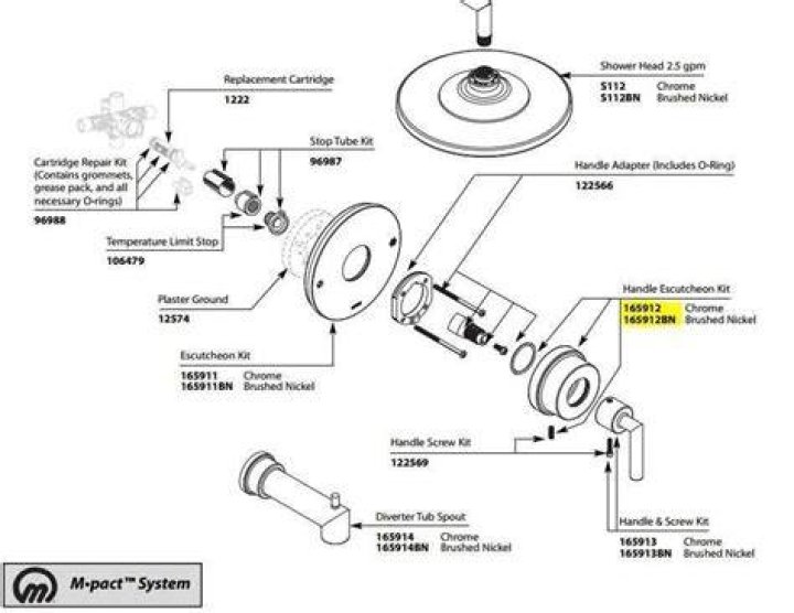 Where can I get a new Moen shower valve?