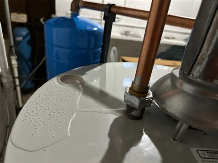 Where do I find the leak on my water heater?