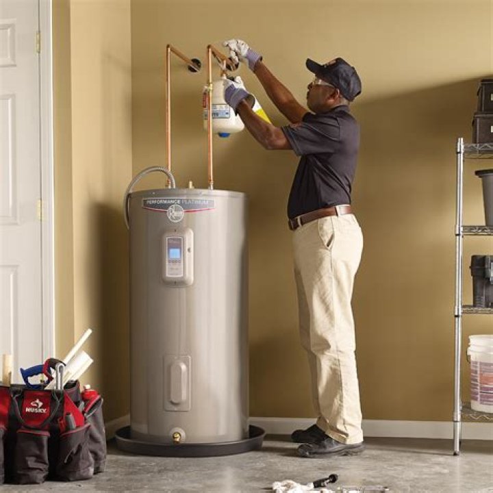 Where do you put a water heater in a home?
