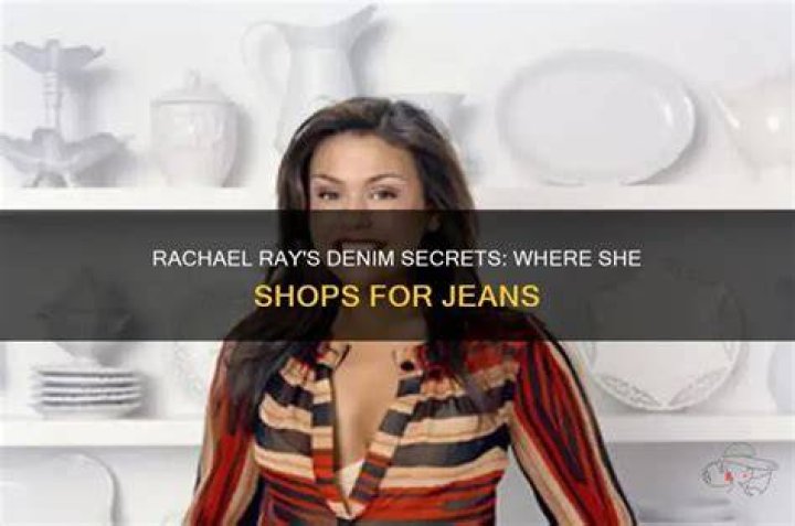 Where does Rachael Ray get her clothes?