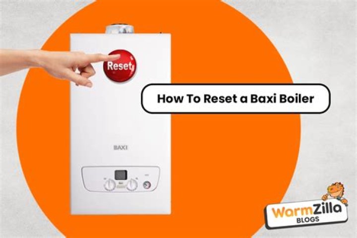 Where is the reset button on Baxi Luna 310?