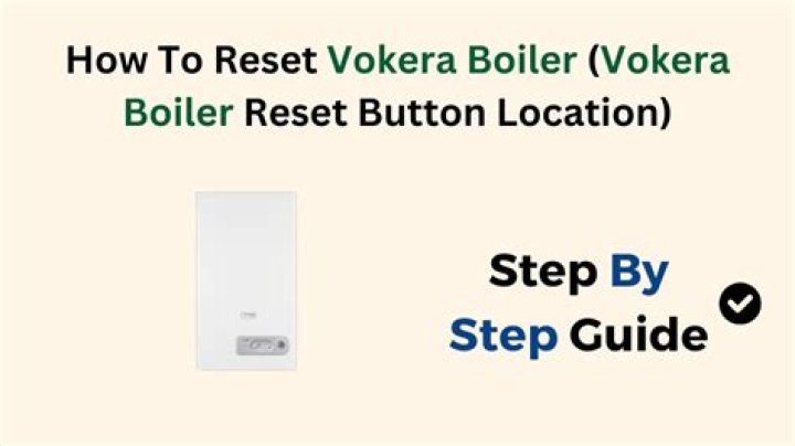 Where is the reset button on my Vokera boiler?