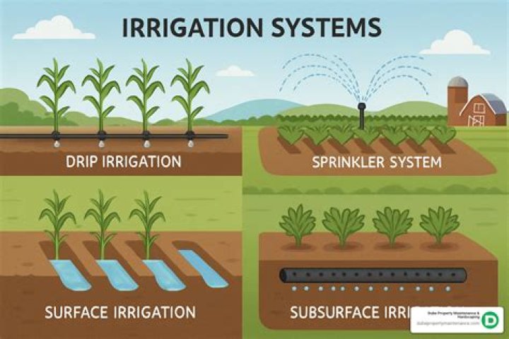 Which is an example of a traditional irrigation system?