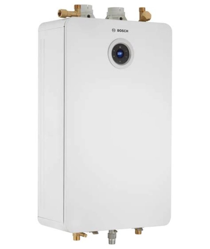 Which is better Bosch condensing or tankless water heater?
