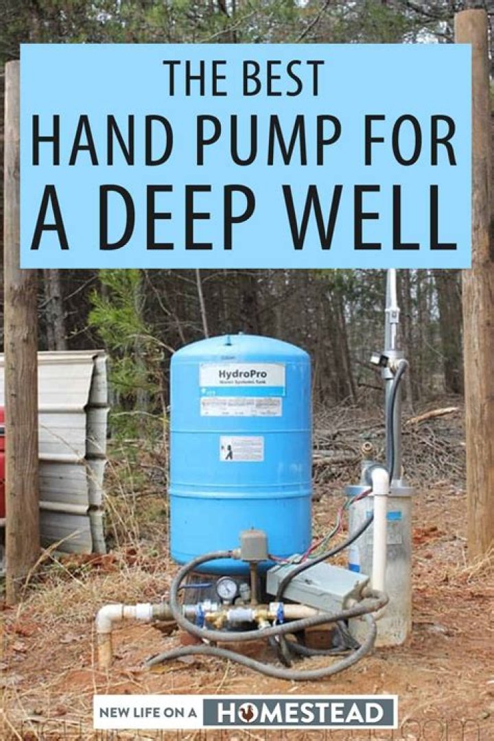 Which is the best deep well hand pump?