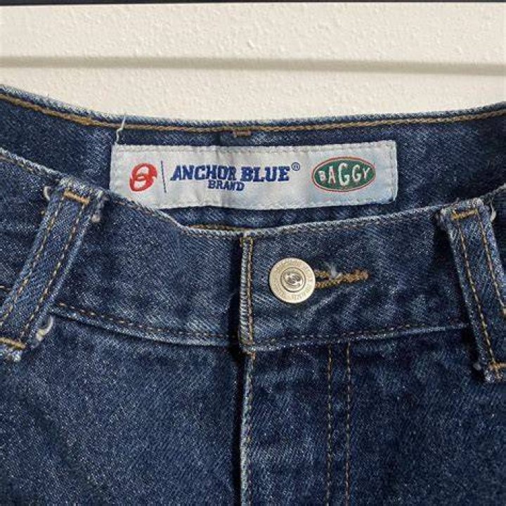 Who made Anchor Blue jeans?