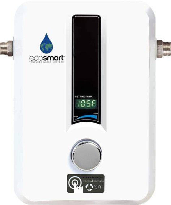 Who makes EcoSmart tankless water heaters?
