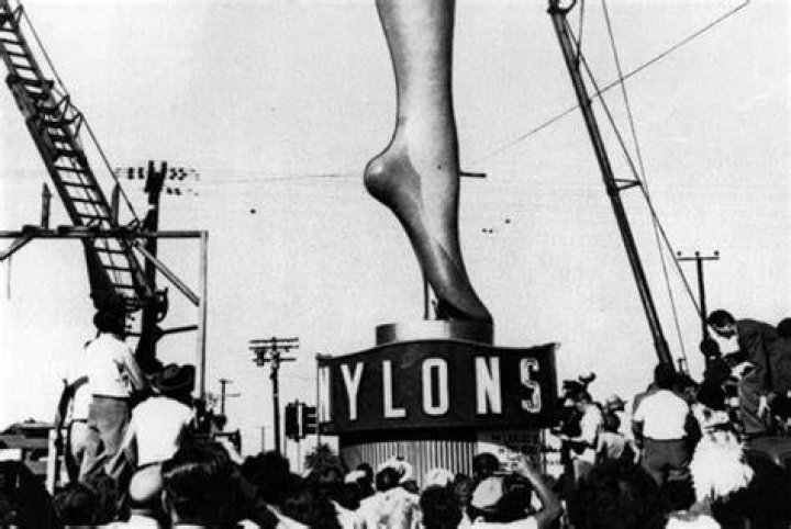Who was the first person to invent nylon tights?