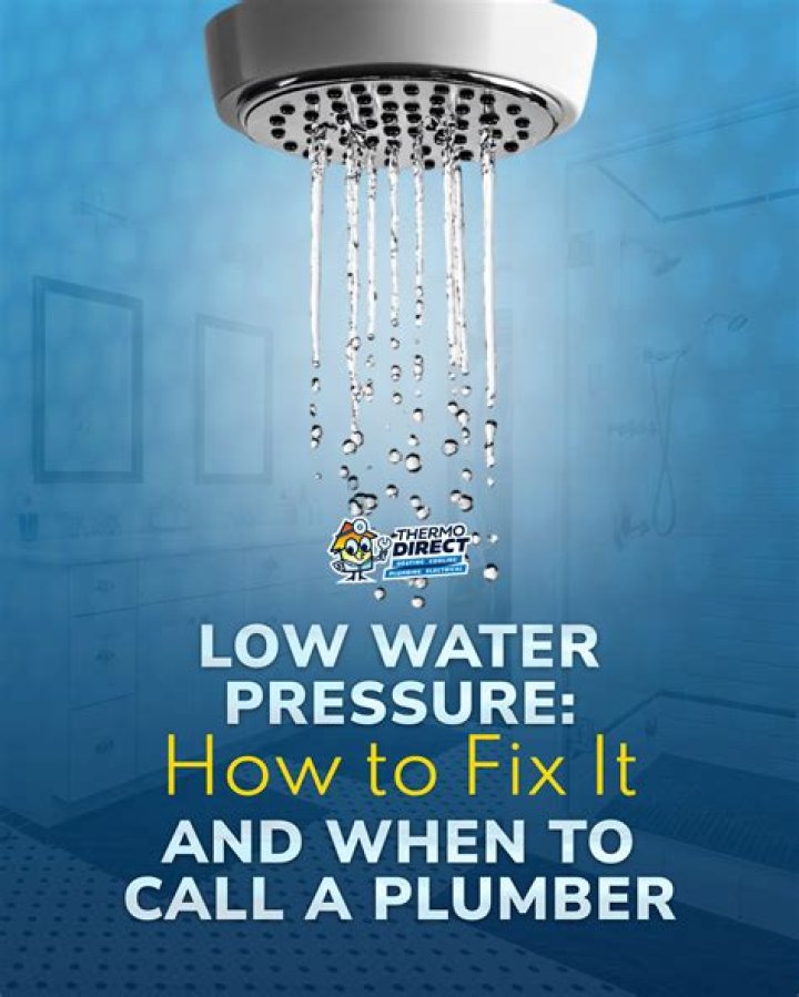 Why am I losing water pressure in my bathroom?