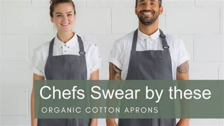 Why are chefs uniforms made from cotton?